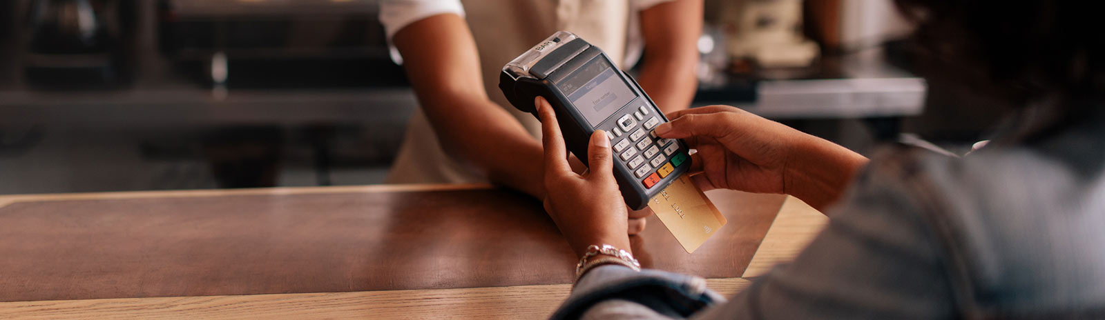 card payment machine and card